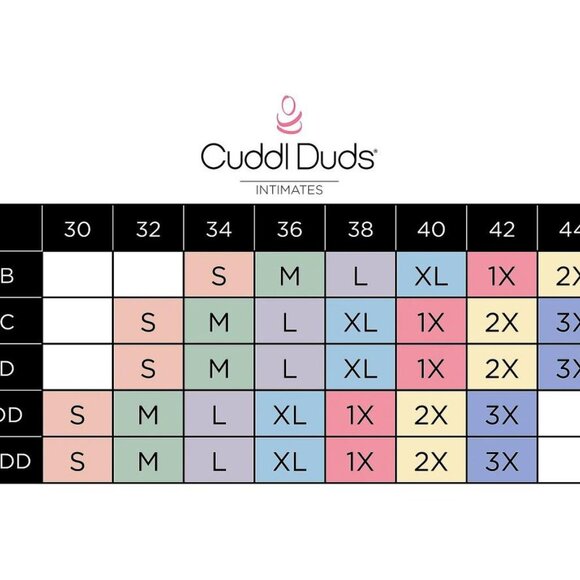 Cuddl Duds SoftPeach/Brush Intimates Lace Scoop Neck Bras - Set of 2 Size Large - Picture 6 of 8